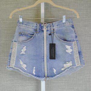 Beatrice Denim Skirt || CARMAR